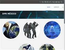 Tablet Screenshot of dprmexico.com